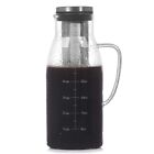 Cold Brew Coffee Maker,Iced Tea Pitcher Infuser with Lid&Scale,Dual Use 5837