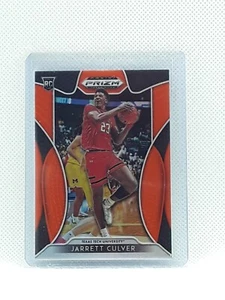 Jarrett Culver 2019-20 Prizm Draft Picks Basketball - ORANGE #7 - Texas Tech - Picture 1 of 2