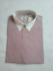 Witt Shirt Collection - Langarmhemd mit Knöpfen - rote Nadelstreifen Gr. 8 - Bild 1 von 4