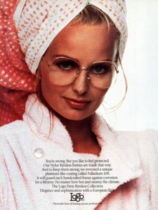 1984 Logo Paris: Nylor Rimless Frames Vintage Print Ad - Picture 1 of 1