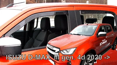 Windabweiser Regenabweiser Heko Für Isuzu D-Max 3 Ab 2020 4-Tlg - Bild 1 von 4