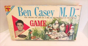 BEN CASEY M.D. JUEGO DE MESA 1961 POR TRANSOGRAM VINCENT EDWARDS ABC TV COMPLETO - Imagen 1 de 4