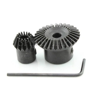 Kit de paraguas de metal 1M-30T-15T biselado engranaje de 90° ángulo relación 2:1 - Imagen 1 de 5