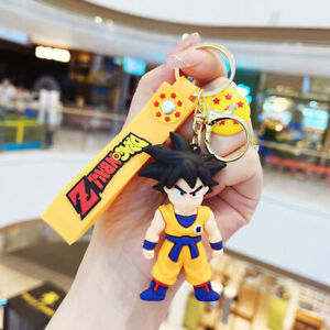 Dragon Ball Goku animated car accessories pack Cute doll pendant key chain
