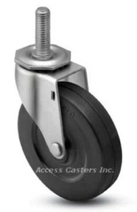 2STSRS-605 2" Swivel Caster, Soft Rubber Wheel, 3/8 - 16 X 1-1/2 Threaded Stem - Bild 1 von 1