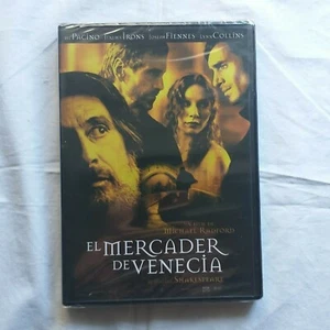 El Mercader De Venecia Película DVD PAL Precintado 2004 Al Pacino Jeremy Irons - Imagen 1 de 4