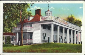 Postcard - Washington's Home, Mount Vernon, VA - Unused - Picture 1 of 2