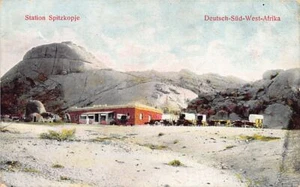 Namibia - Deutsch-Südwestafrika - Bahnhof Spitzkopje - Publ. Franz Spenker - Bild 1 von 2