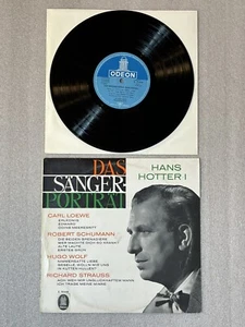 Hans Hotter Das Sangerportrat I (Odeon C 70410 10” 33 RPM Import EP) Loewe - Picture 1 of 3