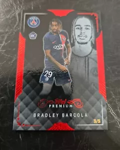 Topps PSG Premium Bradley Barcola Rookie /5 - Imagen 1 de 1