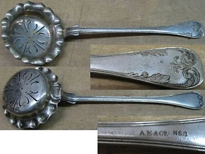 Jugendstil Sieb Schöpfer Silber Auflage TOP !!!  antik - Bild 1 von 1