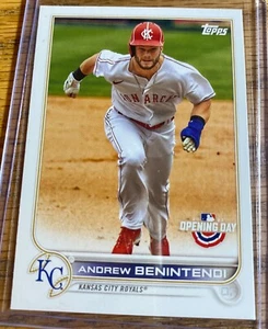 2022 Topps Opening Day #28 - Andrew Benintendi - Royals Baseball Card - Picture 1 of 2