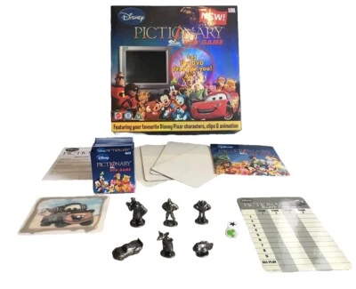 Disney Pictionary DVD Game Mattel 2008 Excellent Condition 100% Complete  - Image 1 of 4
