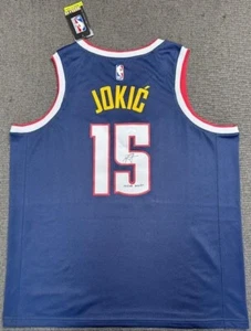 NIKOLA JOKIC "NBA MVP" SIGNED AUTO JERSEY JSA #AV84220 **DENVER NUGGETS** - Picture 1 of 7