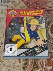 Feuerwehrmann Sam - Exklusiv DVD mit 3 Folgen Kinderserie Klassiker FSK0 - Bild 1 von 3