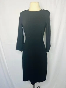 Vestido Burberry London Uniforme Negro Manga Larga - NUEVO (Talla: 4, 8) - Imagen 1 de 6