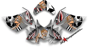 Ski-Doo REV XR1200 Custom Graphics Kit, Aircraft Pinup Decal Sticker Skidoo - Picture 1 of 1