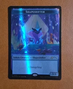 NM Double Rainbow Foil Shapeshifter Token SLD #1909 - Picture 1 of 1