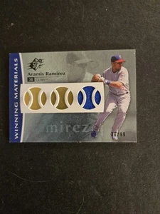 2008 UD SPx Aramis Ramirez Winning Materials #WM-RA, Single Blue #30/99 - Picture 1 of 2
