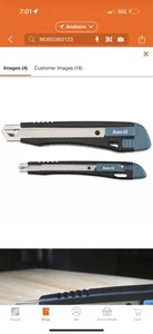 18 mm und 9 mm abbrechbares Allzweckmesser-Set (2 Stück) - Bild 1 von 6