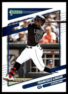 2021 Donruss Francisco Lindor Cleveland Indians #139 - Picture 1 of 2
