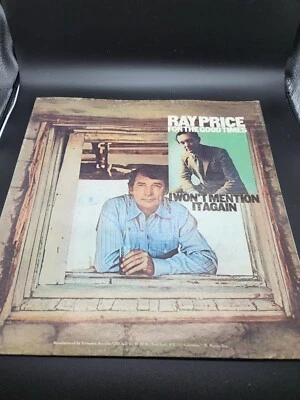 Ray Price "I Won't Mention It Again" LP Album Vinyl Vintage 1970s  - Image 1 of 2