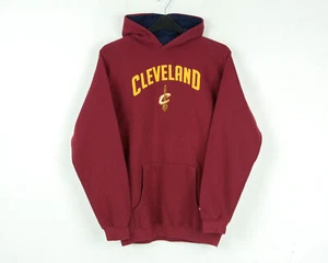 CLEVELAND CAVALIERS Hoodie youth XL 18-20 Adidas Jumper Sweatshirt NBA top James - Picture 1 of 7