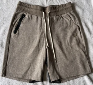 🔥ASRV Pantaloncini Felpati Uomo Khaki Beige | Taglia XL - Foto 1 di 9