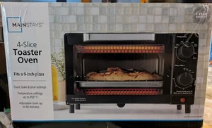 MainStays 4 - Slice Toaster Oven - Picture 1 of 5