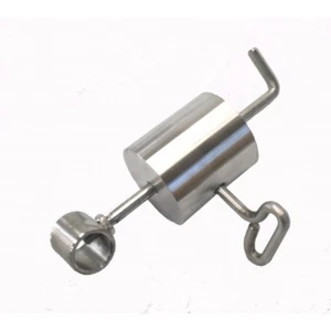 BBQ HOG ROAST SPIT ROTISSERIE COUNTER BALANCE STAINLESS STEEL 1.5kg - Picture 1 of 3