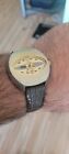 vintage Vulcain Swiss watch 17 jewel winding watch,super rare Fish shape.working