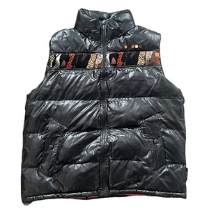 COOGI Black Puffer Vest Mens 2XL COOGI Knit - Picture 1 of 10