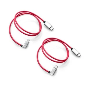 2x Ladekabel USB C auf Apple Lightning & USB C Audi Ladeadapter Kabel 8S0051435S - Afbeelding 1 van 1