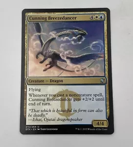 MTG Cunning Breezedancer Dragons of Tarkir Regular Uncommon DTK - Picture 1 of 2