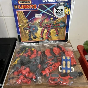 Matchbox Linkits 1984 Vector & Agrobot Vintage - Picture 1 of 8