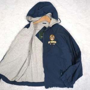 WEATHERPROOF nylon parka 90's full-zip hoodie jacket  windbreaker Size-L Japan - Picture 1 of 10