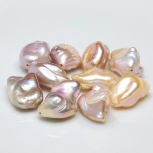 1 perle de culture d'eau douce baroque naturelle dia 20mm N024 création bijoux - Photo 1/5