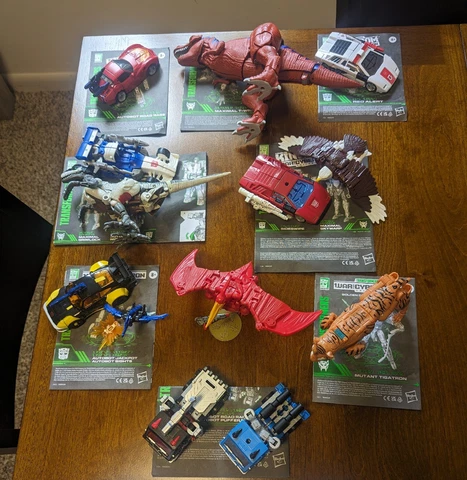Transformers WFC Kingdom Exclusive Figures Cover