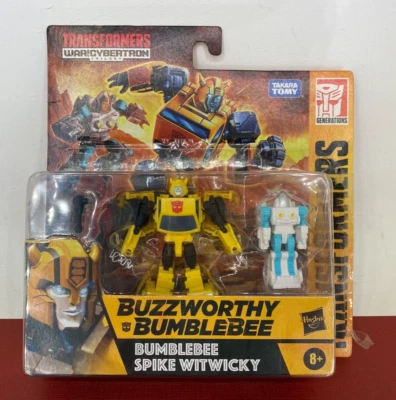 2020 ☆ TRANSFORMERS ☆ War for Cybertron : Bumblebee & Spike Witwicky Figures - Image 1 of 4