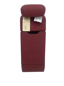 2015-2020 PORSCHE MACAN REAR CENTER UPPER SEAT BACK CUSHION FOLDING ARM REST RED - Picture 1 of 20