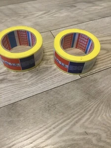Tesa professional precision mask masking tape x2 rolls new 4334 50m x 50mm - Picture 1 of 1