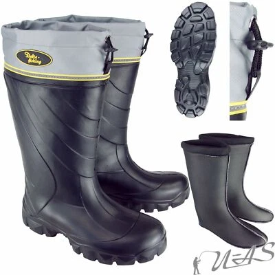 DELTA FISHING Thermo Stiefel 40-46 Angelstiefel Jagd Stiefel Innenfutter -35°Kva - Bild 1 von 4