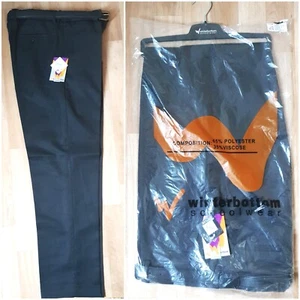W42 L33 Winterbottom Grey Schoolwear Trousers With Belt - Picture 1 of 13