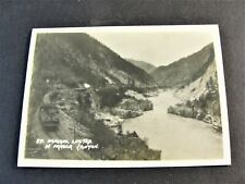 Imperial Limited. In Fraser Canyon-Banff, Alberta, Canada -1920s Photo Card.  