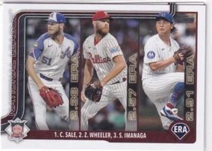 2025 Topps MLB Baseball Series 1 No. 272 Chris Sale Zack Wheeler Shota Imanga - Bild 1 von 2