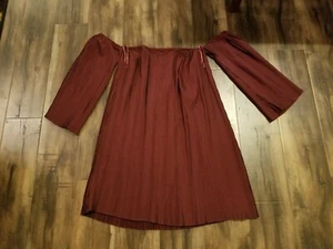 Neu mit Etikett Walter Baker DAMENHEMD WEINROT GRÖSSE SMALL #73 - Bild 1 von 4