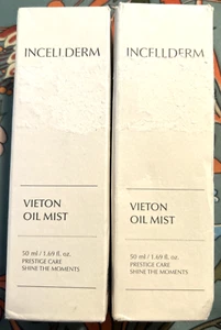 Lot 2 Incellderm Vieton Oil Mist Prestige Care 50ml/1.69Fl Oz Exp 8/25 New - Bild 1 von 4