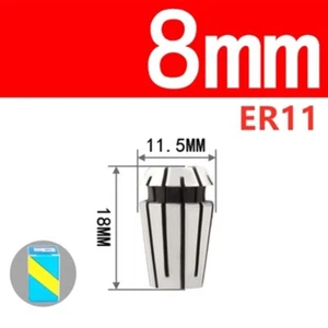 ER11 8mm Spring Collet Chuck Tool Bit Holder for Milling Lathe Chuck ER11-8 - Picture 1 of 1