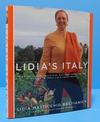 LIDIA'S ITALY BY LIDIA BASTIANICH, SIGNED Foto 1 de 4