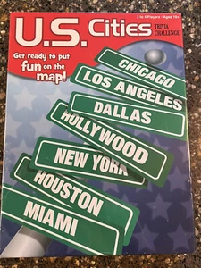 U.S. Cities Trivia Challenge Game Get Ready to Put Fun on the Map! New & Sealed - Picture 1 of 3